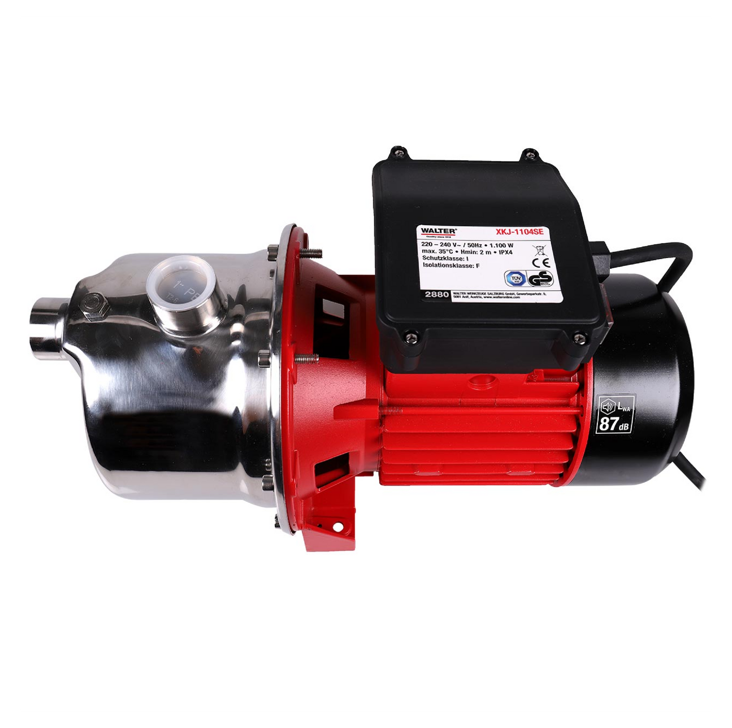 WALTER Palette – 19x Akku-Kettensägen + 3x Tischbohrmaschinen+ 1x Hauswasserautomat