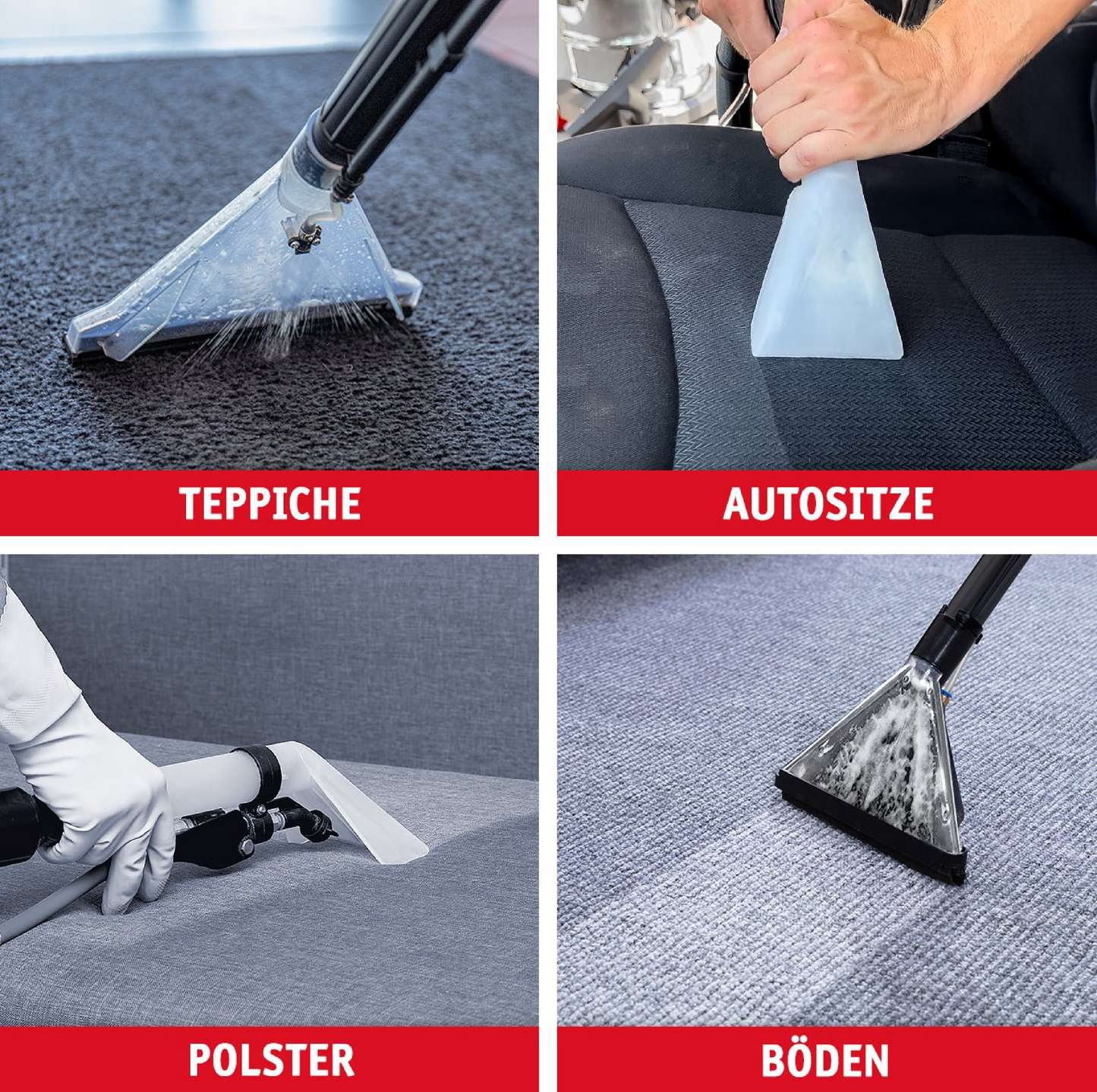 18x WALTER Waschsauger 1600 W