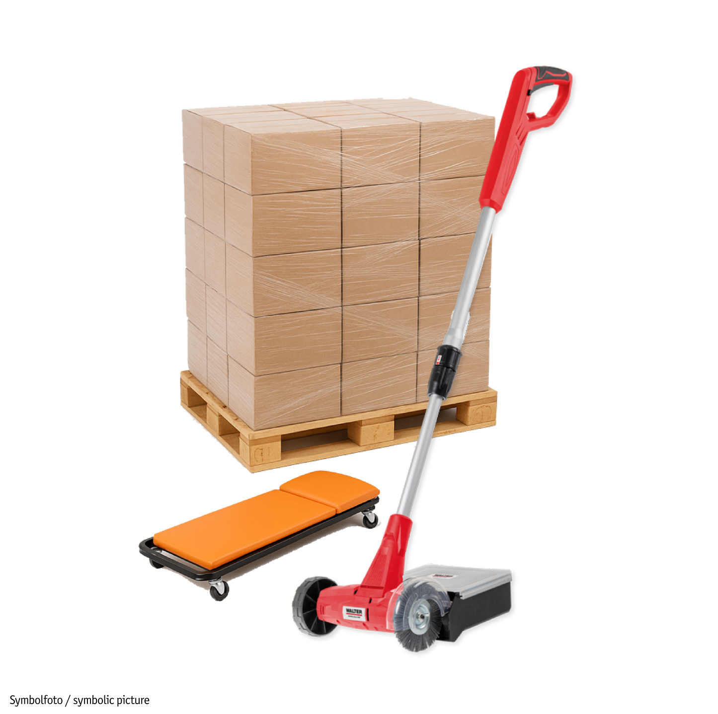 Fugenreiniger & Werkstatt-Rollliege 23-teilig  – G119