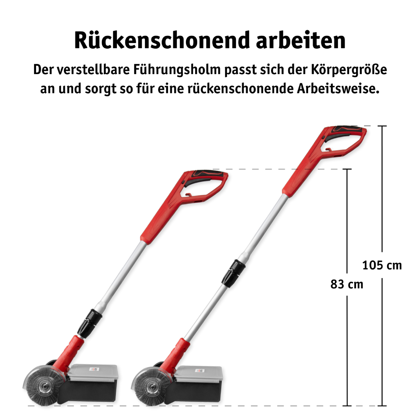 Fugenreiniger & Werkstatt-Rollliege 23-teilig  – G119