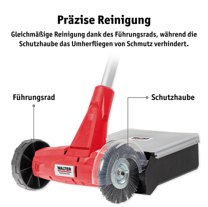 Fugenreiniger & Werkstatt-Rollliege 23-teilig  – G119