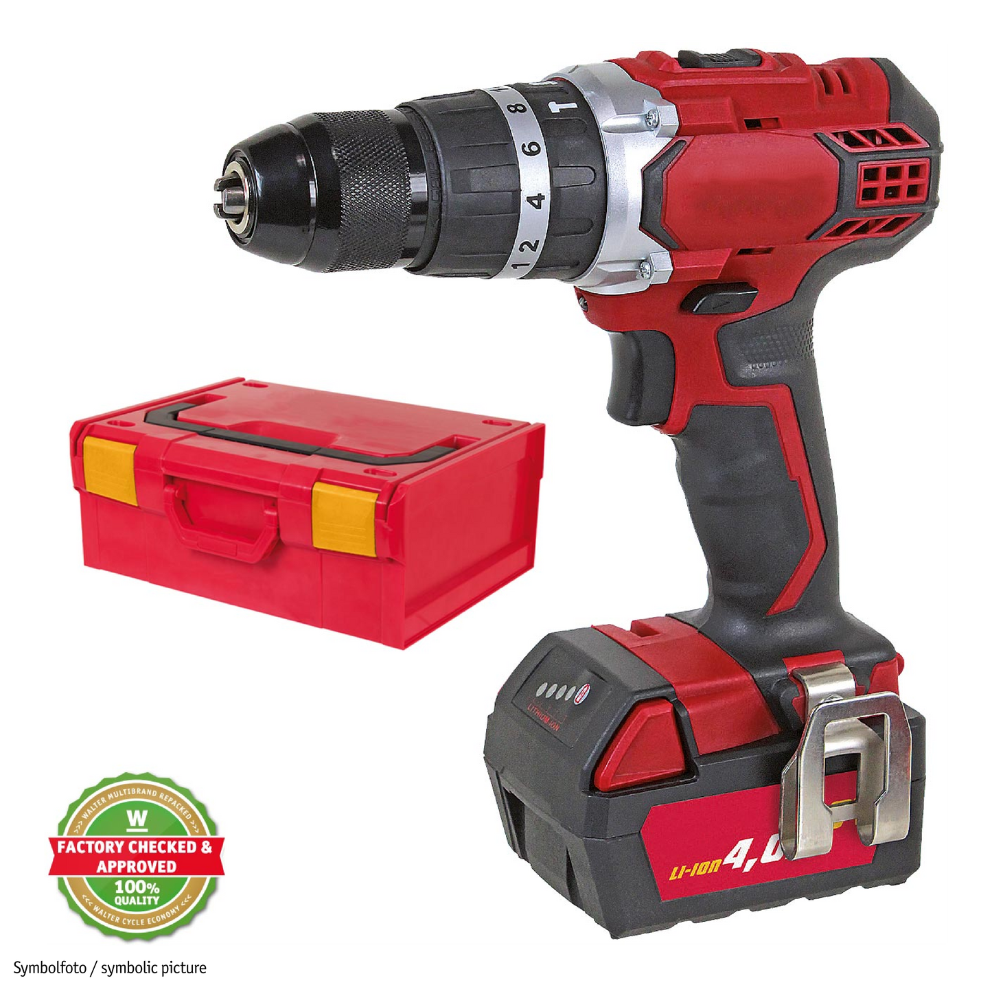 Maschinen-Mix Palette 31-teilig – Druckluftgeräte, Akku-Tools & Werkstattzubehör – P351