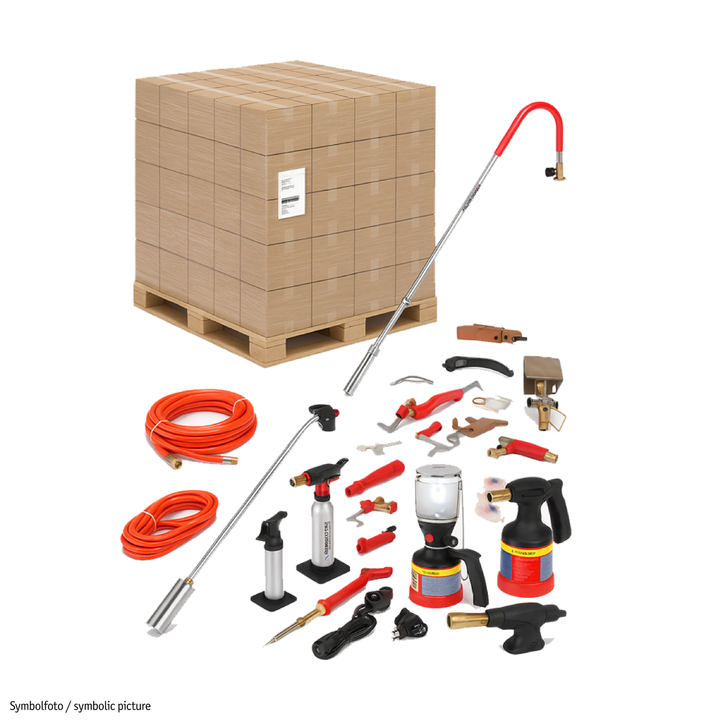 Profi-Mix Palette 145-teilig – Löt- & Brenntechnik, Gasgeräte & Zubehör – P348