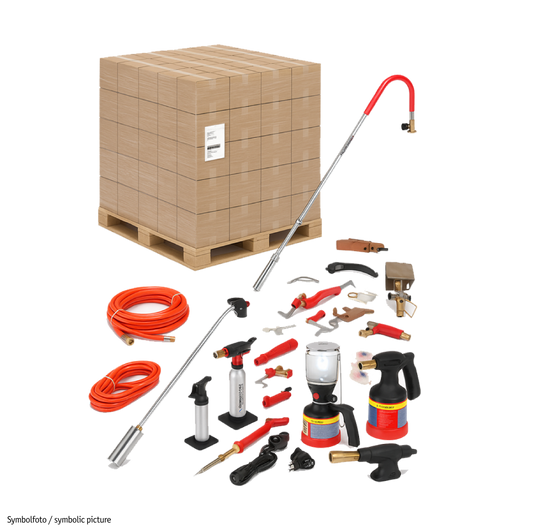 Profi-Mix Palette 145-teilig – Löt- & Brenntechnik, Gasgeräte & Zubehör – P348