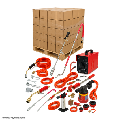 Profi-Mix Palette 46-teilig – Löt-, Schweiß- & Gasgeräte mit Zubehör – P350